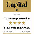 Auszeichnung der Spiekermann & CO AG beim Vermögensverwaltertest von Capital